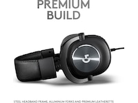 Logitech G Pro X Gamingheadset (svart) Gamingheadset