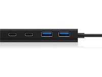 ICY BOX USB-A Hub Dockningsstation och USB-hub