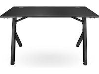 Svive Cygnus Gaming Desk matt svart med svarta sömmar Gamingdesk