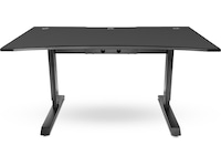 Svive Altair Gaming Desk matt svart med svarta sömmar Gamingdesk