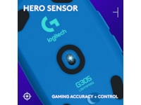 Logitech G305 LIGHTSPEED Trådlös Gamingmus (blå) Gamingmus