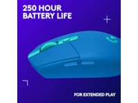 Logitech G305 LIGHTSPEED Trådlös Gamingmus (blå) Gamingmus