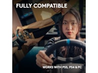 Logitech G923 Driving Force Racing PS4/PS5/PC Ratt och pedaler
