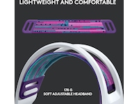 Logitech G733 LIGHTSPEED Trådlöst Gamingheadset (vit) Gamingheadset