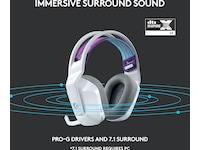 Logitech G733 LIGHTSPEED Trådlöst Gamingheadset (vit) Gamingheadset