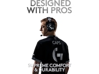 Logitech PRO X LIGHTSPEED Trådlöst Gaming Headset (svart) Gamingheadset