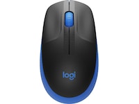 Logitech M190 Normalstor trådlös mus blå Mus