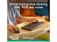 Logitech MK295 Silent Wireless Combo - GRAPHITE Mus & tangentbord -combo-paket