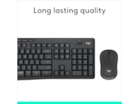 Logitech MK295 Silent Wireless Combo - GRAPHITE Mus & tangentbord -combo-paket