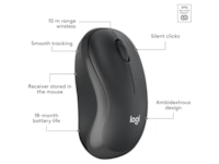 Logitech MK295 Silent Wireless Combo - GRAPHITE Mus & tangentbord -combo-paket