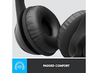 Logitech H390 USB PC Headset (svart) Headset