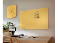 Leitz Cosy Glastavla - magnetisk whiteboard 80x60 cm - varm gul Whiteboards