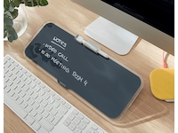 Leitz Cosy Memotavla med glasyta som en whiteboard - sammetsgrå Whiteboards