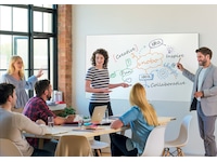 Nobo Whiteboard Impression Pro Widescreen 85" emaljerad magnetisk tavla Whiteboards