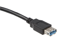 USB-A Förlängningskabel 15m (svart) USB-kablar