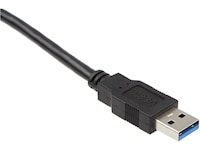 USB-A Förlängningskabel 15m (svart) USB-kablar