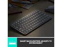 Logitech MX Keys Mini - GRAPHITE. Tangentbord