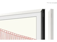 Samsung 75" ram till The Frame (2021-2024, vit) TV-ram & tillbehör