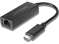 Lenovo USB-C till Ethernet Adapter 20cm (svart) USB-kablar