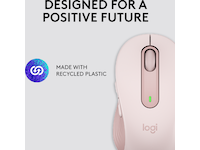 Logitech Signature M650 Large trådlös mus Rosa Mus