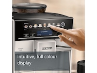 Siemens TE653M11RW EQ6 plus Espressomaskin (svart) -B-Grade Demo hem & hushåll