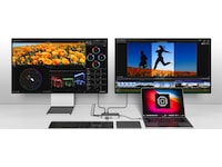 HyperDrive Dual HDMI 10-i-1 USB-C Hub (grå) Dockningsstation och USB-hub