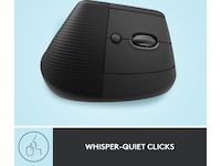 Logitech Lift Vertikal mus (graphite) Mus