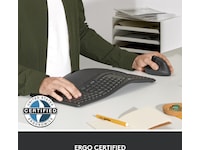 Logitech Lift Vertikal Business Vänster mus (graphite) Mus