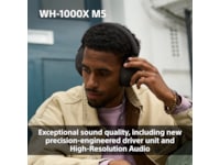 Sony WH-1000XM5 trådlösa hörlurar, Over-Ear (silver) Hörlurar