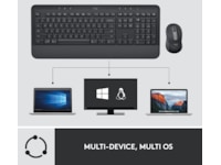 Logitech Signature MK650 Combo for Business (graphite) Tangentbord