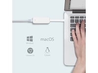 TP-Link UE300C USB-C till Ethernet adapter (vit) Nätverkskort
