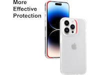 iiglo iPhone 15 Pro / 14 Pro Silikonskal (transparent) Mobilskal