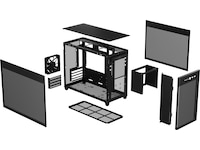 ASUS Prime AP201 MicroATX (svart) Mini/Micro/Nano tower