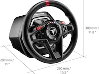Thrustmaster T128 PlayStation (svart) Ratt och pedaler