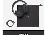 Logitech Zone Vibe 100 trådlös headset (grafit) Hörlurar
