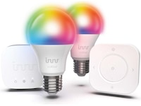 Innr startpaket E27 färg LED-lampor & glödlampor