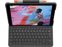 Logitech iPad 10,9" / 11" Slim Folio Tangentbordsfodral (grafitgrå) Skydd