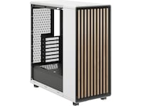 Fractal North Chalk White TG Clear Tint Mid Tower Midi tower