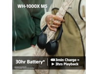 Sony WH-1000XM5 trådlösa hörlurar, Over-Ear (blå) Hörlurar