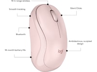 Logitech M240 Trådlös Mus (rosa) Mus