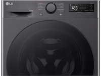 LG F4Y5RRPYJ tvätt-/torrkombimaskin (svart) Kombinerad tvättmaskin och torktumlare