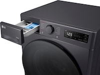 LG F4Y5RRPYJ tvätt-/torrkombimaskin (svart) Kombinerad tvättmaskin och torktumlare