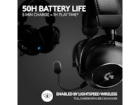 Logitech Pro X 2 Lightspeed Trådlöst Gaming Headset (svart) Gamingheadset
