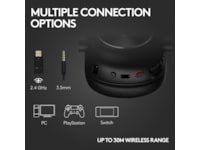 Logitech Pro X 2 Lightspeed Trådlöst Gaming Headset (svart) Gamingheadset