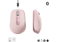 Logitech MX Anywhere 3S trådlös mus (rosa) Mus