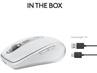 Logitech MX Anywhere 3S trådlös mus (pale grey) Mus