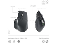 Logitech MX Keys S bundle (graphite) Tangentbord