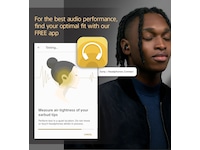 Sony WF-1000XM5 Trådlösa Hörlurar, In-ear (grå) In-ear hörlurar