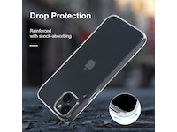 iiglo iPhone 15 Plus Silikonskydd (transparent) Mobilskal