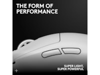 Logitech G Pro X Superlight 2 Lightspeed Trådlös Gamingmus (vit) Gamingmus
